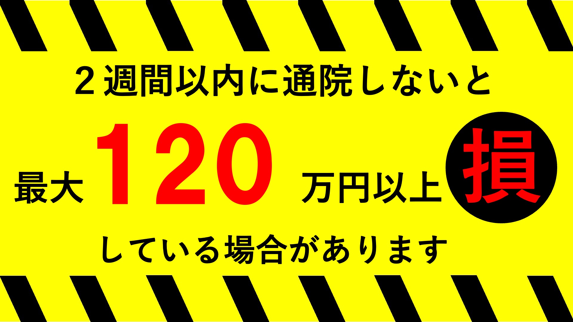 120万以上損している可能性